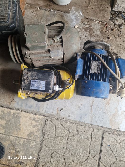 Vând echilibrator de greutate și motoare electrice