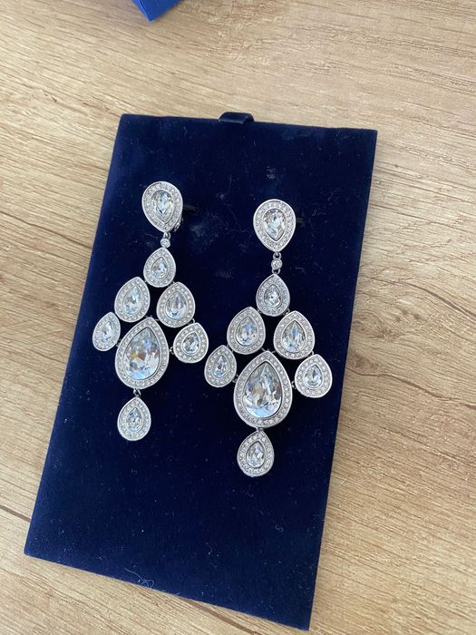 Клипсы (сережки) сваровски