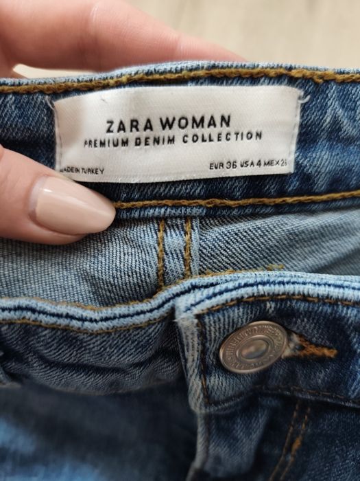 Дънки zara slim fit