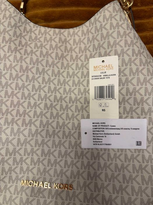 Michael Kors Lillie geanta Large Logo originala 100%