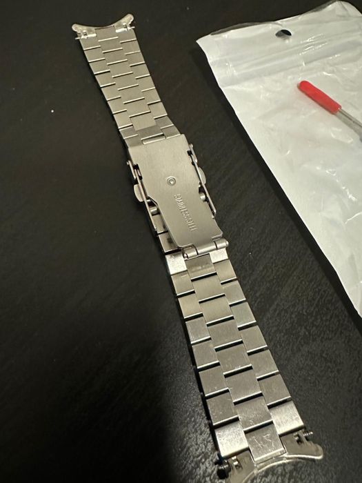Curea ceas 22 mm din otel inoxidabil pentru ceas Seiko, Orient etc + cutie depozitare ceasuri