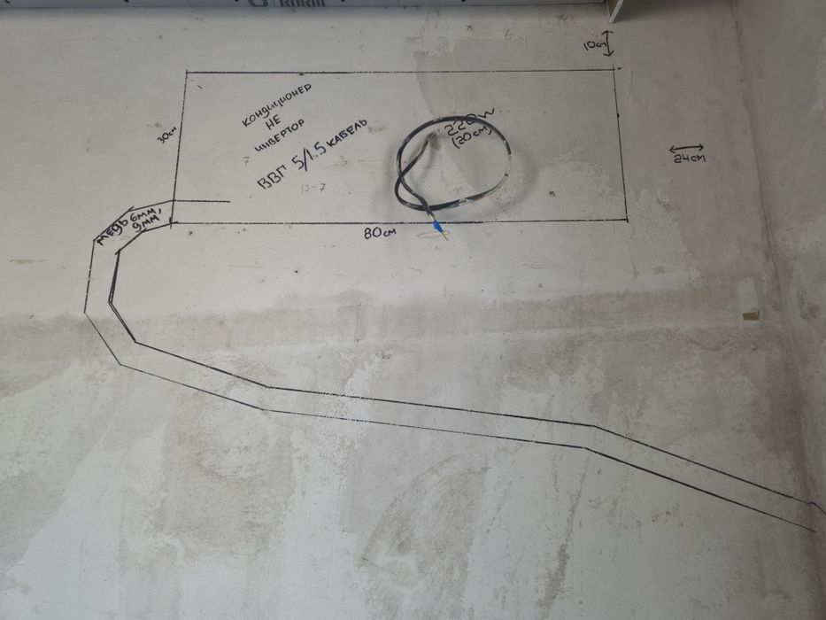 Установка кондиционера