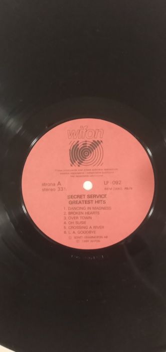 Виниловая пластинка  Secret Service