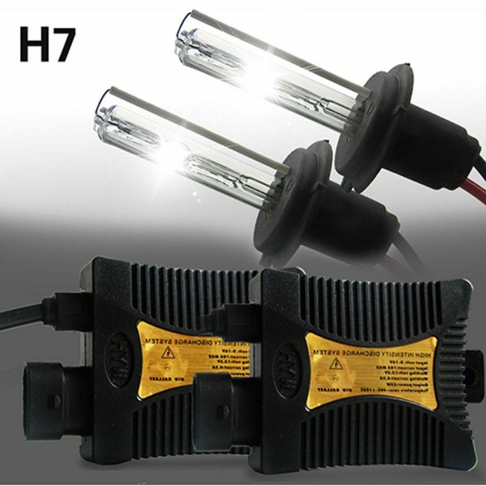 Ксенон пълен комплект 55w xenon крушки баласти