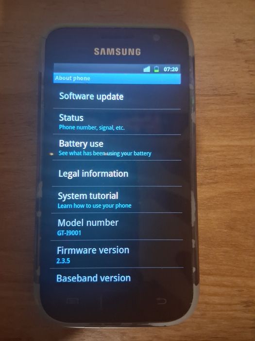 Samsung GT-I9001 GALAXY S Plus 2011г.