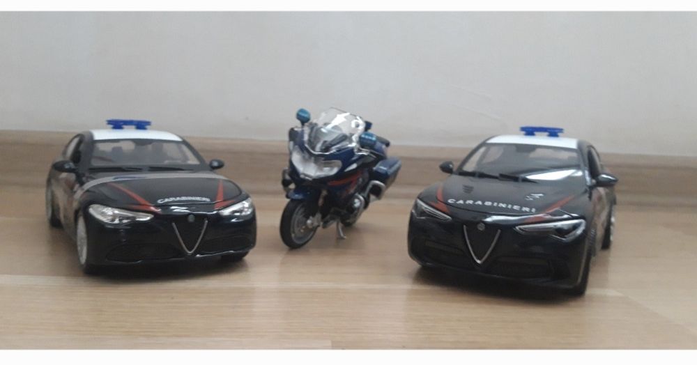 ALFA ROMEO Ctelvio  BBURAGO 1:24 м. от серията CARABINIERI