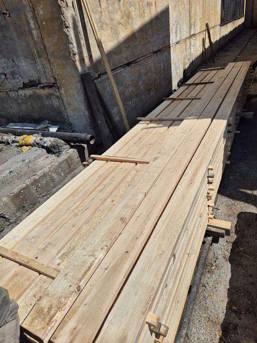 Доска Кедр обрезная сухая