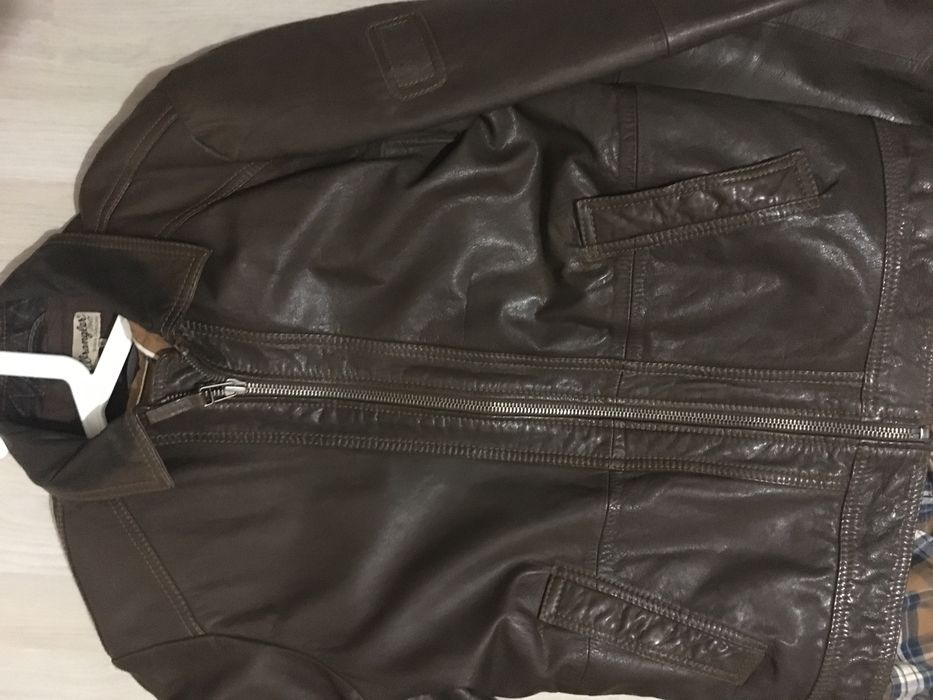Кожено яке-Wrangler+подарък-250