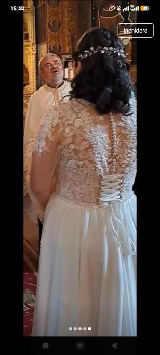 Vând rochie de mireasă