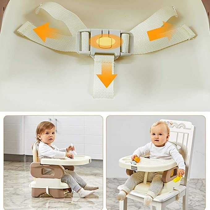 Scaun inaltator de masa, pliabil, portabil, de luat masa pentru copii