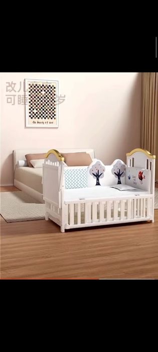 Детский кровать, новый, комплект, 4 в 1