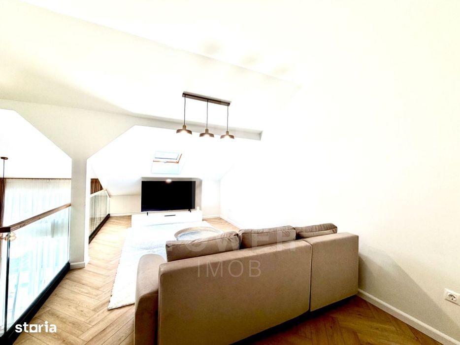 Penthouse de Lux-complet mobilat