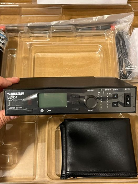 Shure ULXD4 Beta 58!