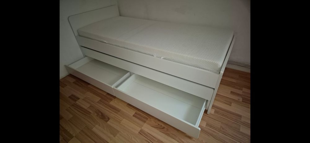 Pat copii IKEA cu extensie