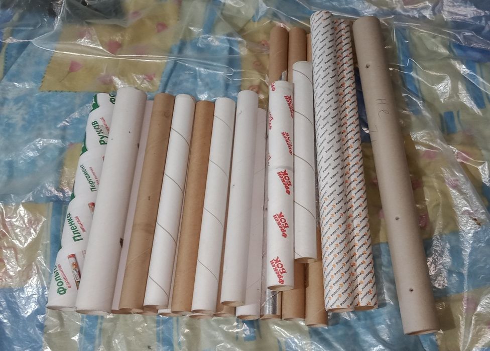 продам  втулки картонные разные  б/у