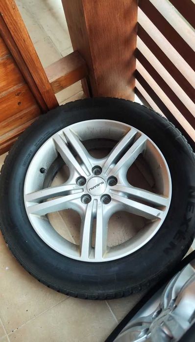Джанти 16 цола 5x100 за Subaru със зимни гуми 205/60/16