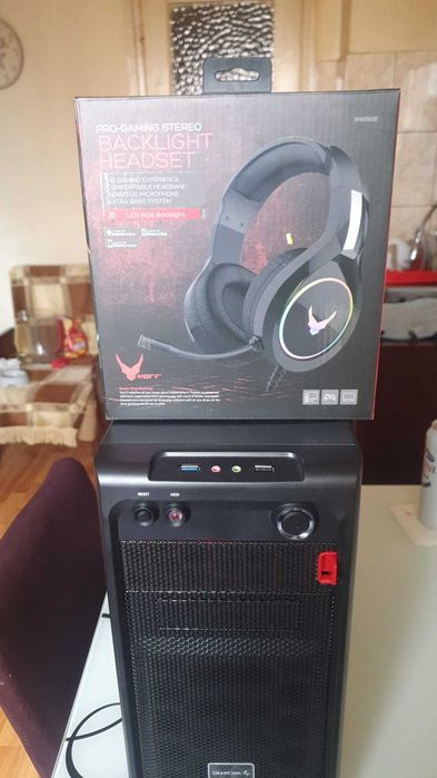 PC Gaming Ryzen 5 1600, GTX 1060 3GB, 16GB RAM + Căști bonus