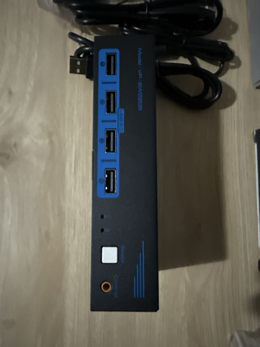 Comutator Switch KVM HDMI VPFET 2 monitoare,2 computere,4K60Hz,USB 2.0