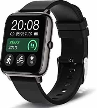 Ceas Smartwatch PopGlory P22, Unisex Black IP67, Sigilat !!