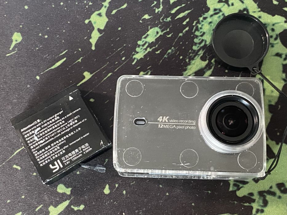 Yi 4k екшън камера + feiyutech g5