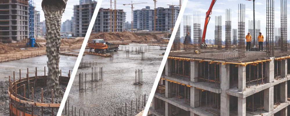 Профессионал товарный бетон | Завод сифати, тез етказиб бериш