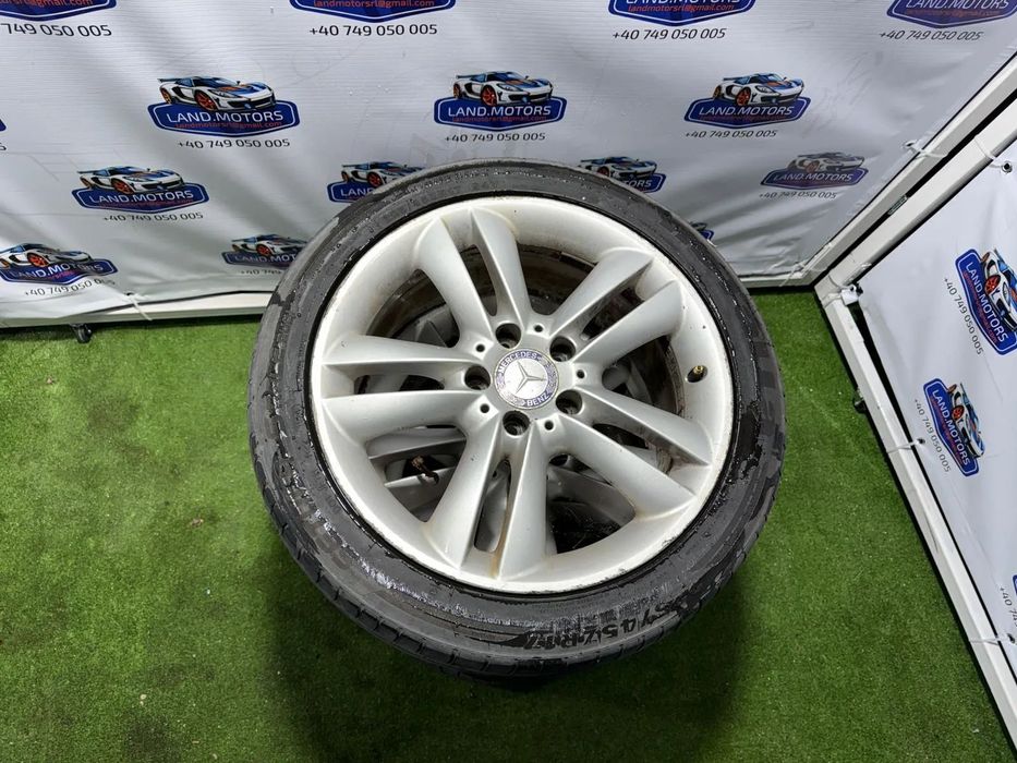 JANTE MERCEDES BENZ R17 / 5x112 / CLK / SI7 wa / 8JX17H2 ET30 / 7J/17H2 ET38 / 245/40 Z R17 95W + CAUCIUCURI (X4)