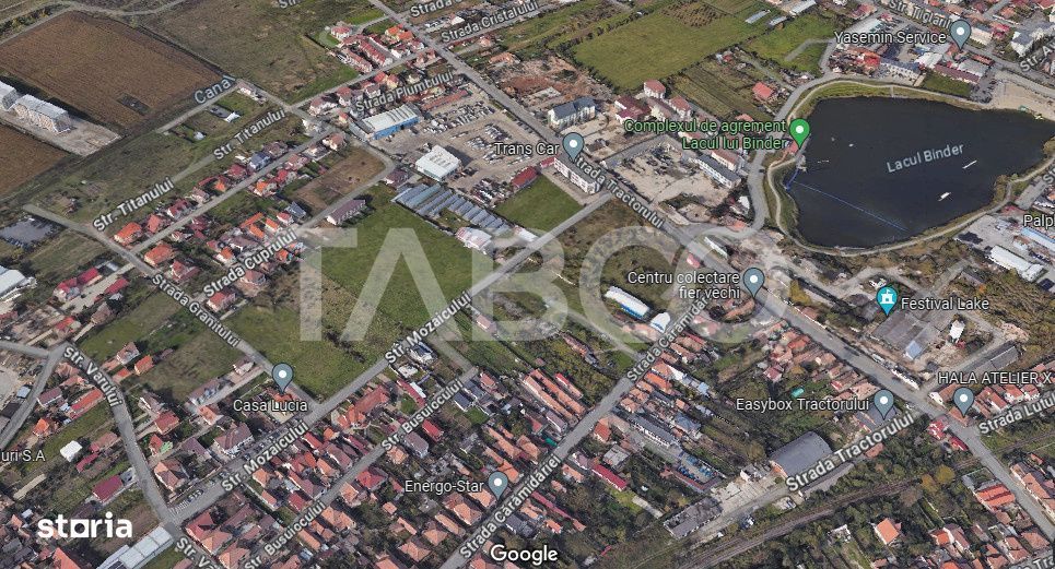 Teren 4954 mp pentru locuinte colective S+P+3E+ER/M zona Piata Cluj