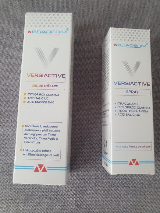 Versiactive gel+ spray