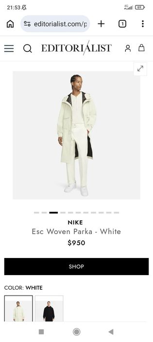 Nike ESC parka оригинал