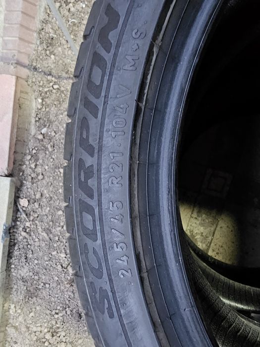Шины pirelli 245/45/r21 лето
