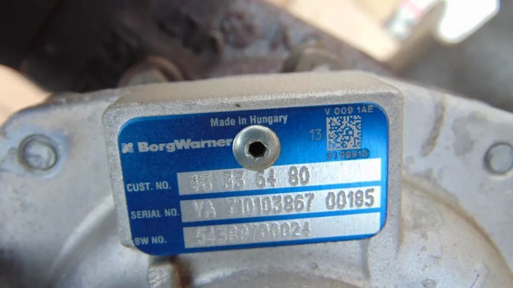 Turbina Jeep Renegade 1.6 euro 6 Fiat 500x compass alfa romeo 1.6 Fiat tipo suzuki vitara