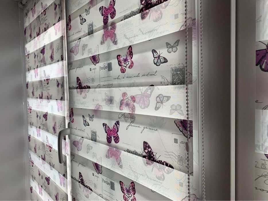 Ролл Шторы Жалюзи День Ночь