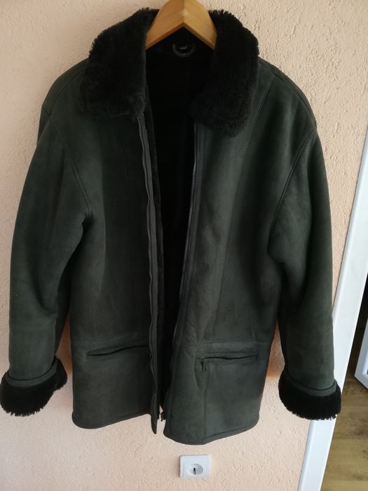 Geaca piele cu blana bărbati Tomasi M