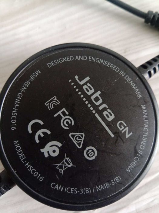 Слушалки Jabra Evolve 20 UC Stereo управление през кабел USB