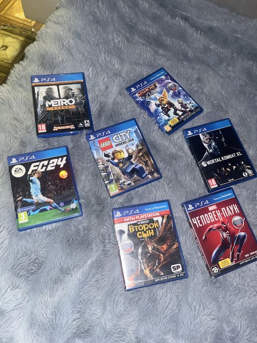 Продажа игр пс4 б/у
