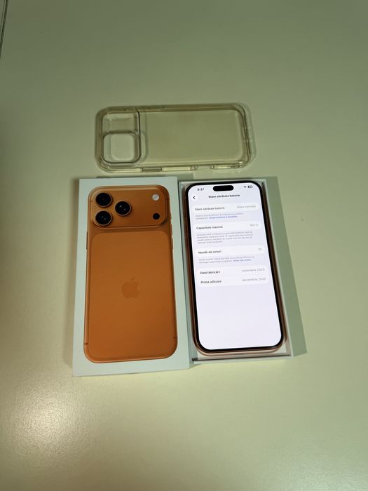 iPhone 17 Pro Max 256 GB Ca Nou Garantie 5G