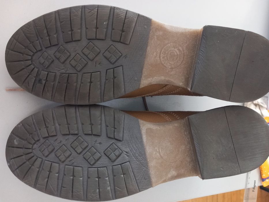 Дамски боти /кларкове/ от естествена кожа