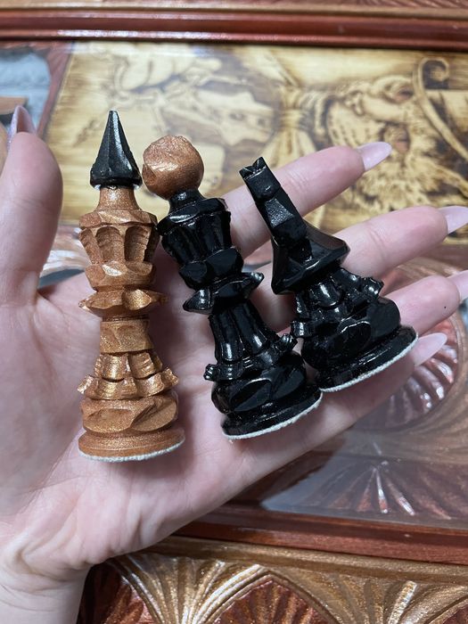 Нарды-Шахматы ручной работы