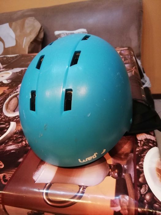 ДЕТСКА СКИ КАСКА H100 - Синя 48-52 см