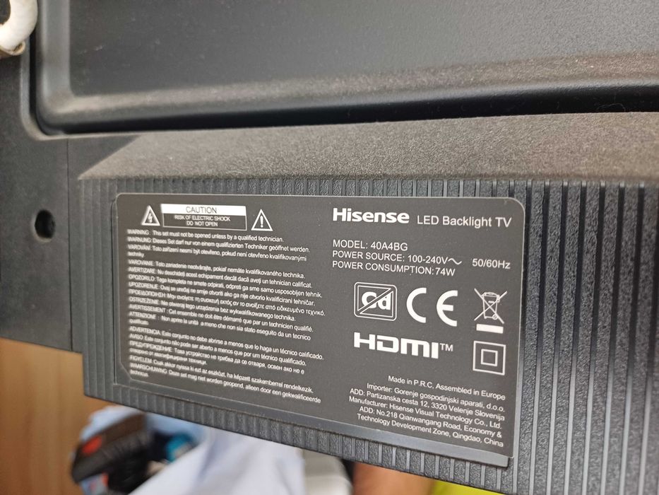 Televizor Hisense smart de vânzare
