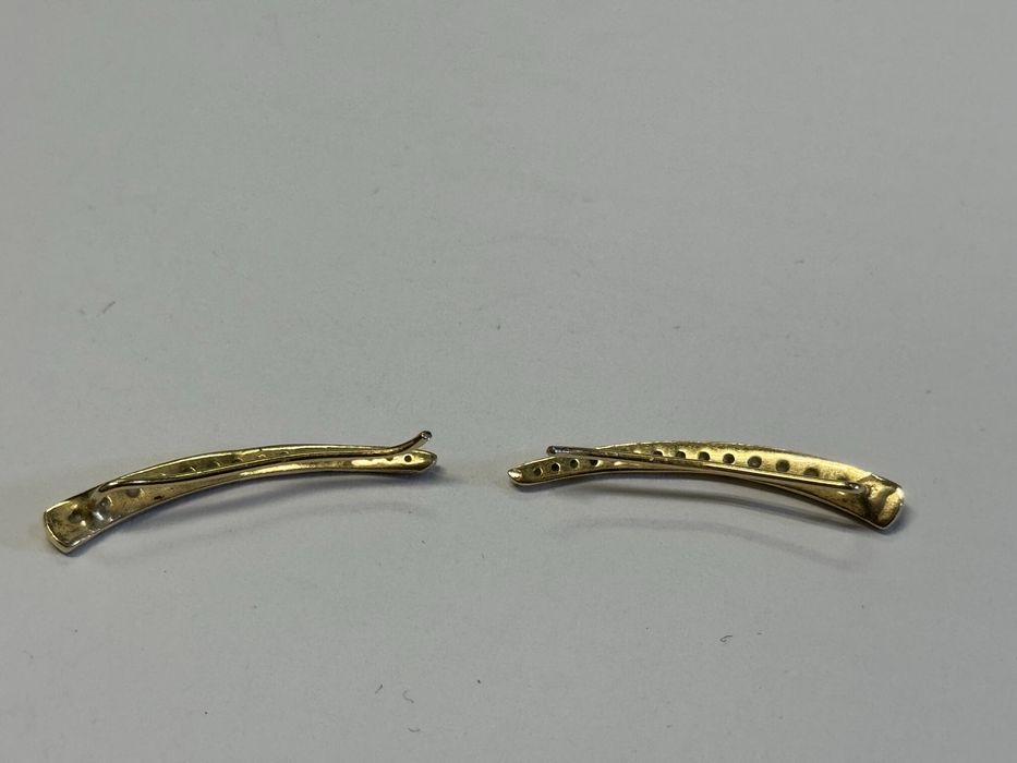 златни дамски обеци 1.69гр 14к 585