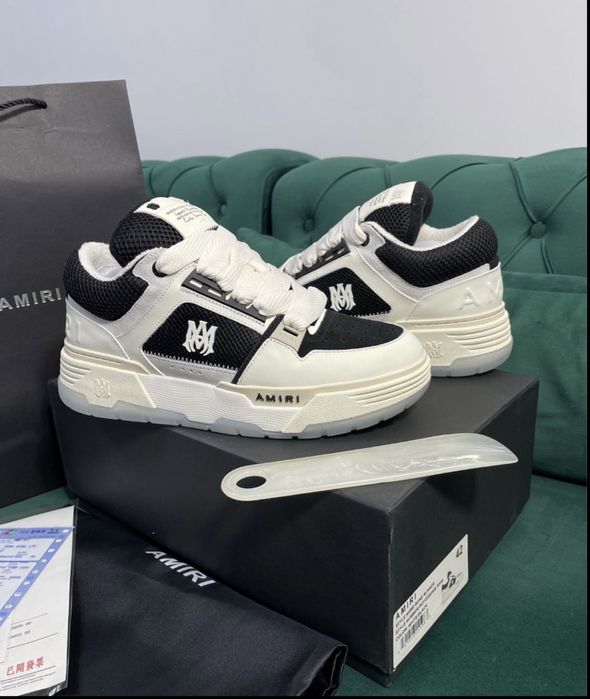 Amiri MA1 Black White