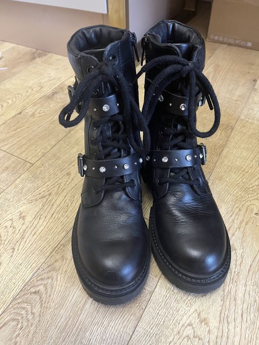 Осенние ботинки Zara 34 размер (21,6см)
