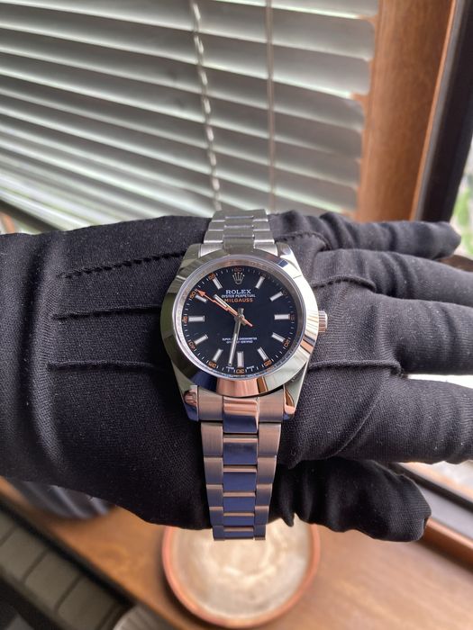 Rolex milgauss black dial