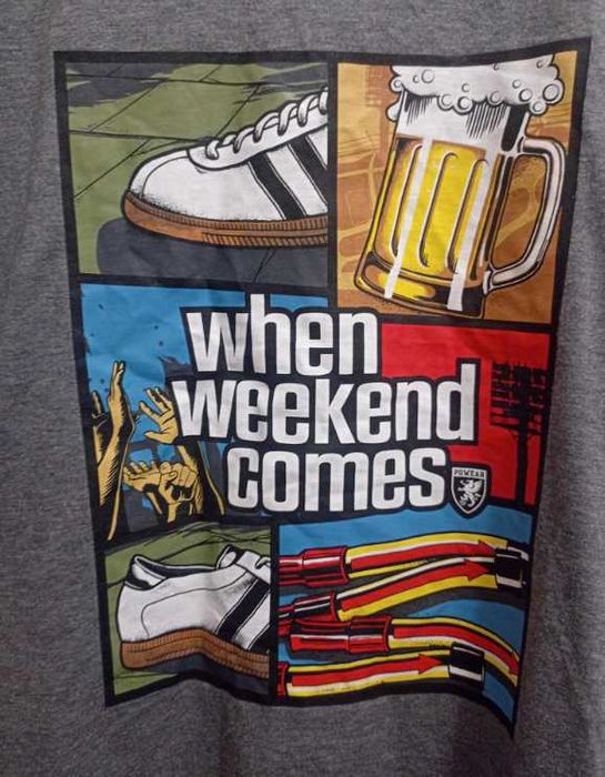 Оригинална тениска PGWear - When weekend comes