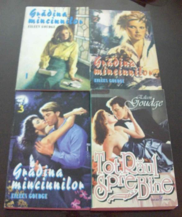 Romane de dragoste, autori foarte cunoscuti, noi sau in stare buna