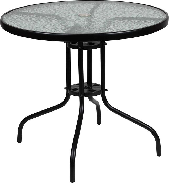 Градинскa  маса + чадър + 4 стола  / 6 части /