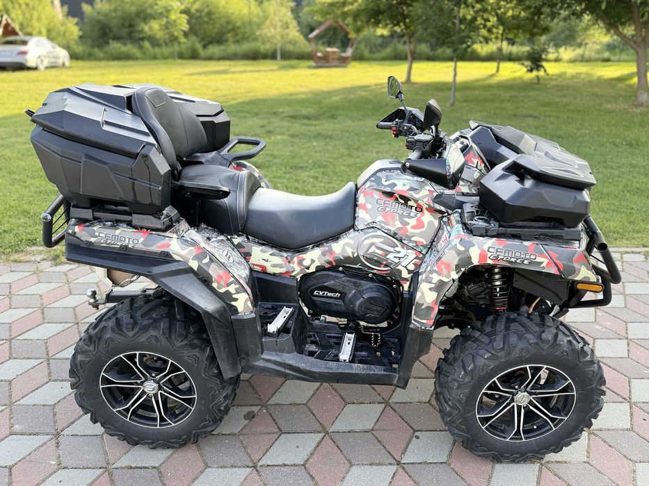 Cf moto 1000cc an 2021 inmatriculat, stare impecabila accesorii full rulat preponderent pe asfalt