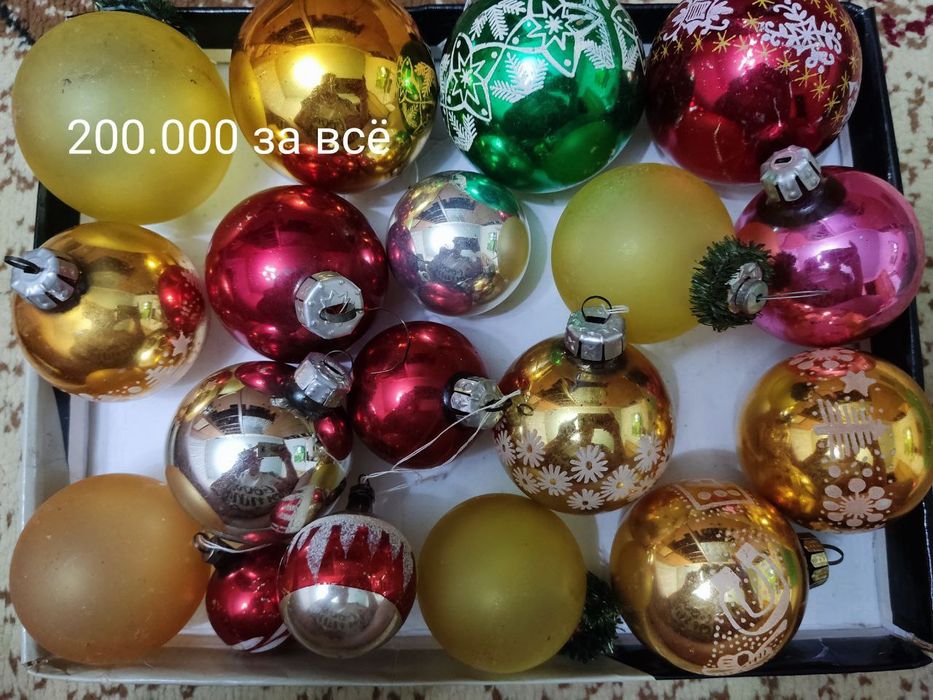 Ёлочные игрушки СССР