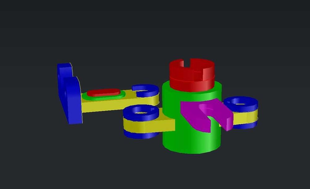 AutoCAD - Piese componente Auto - Constructii - AutoCAD